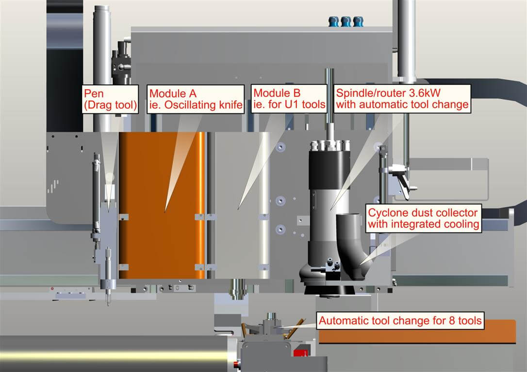 Pneumatic engraving tool, 3D CAD Model Library