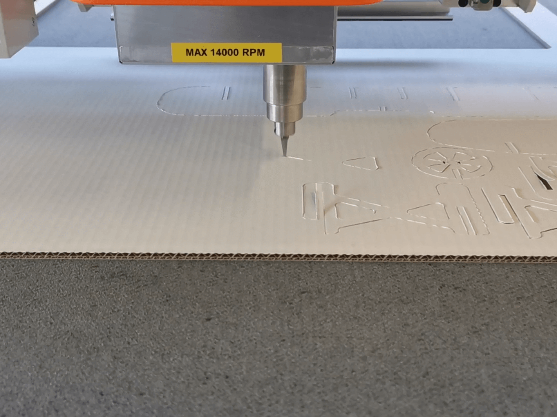 Corrugated cardboard