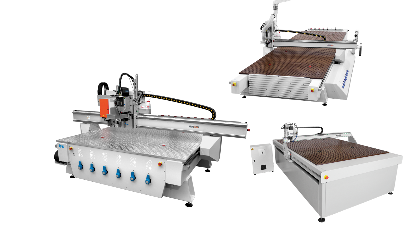 CNC routers, engraving and milling machines COMAGRAV CNC machines