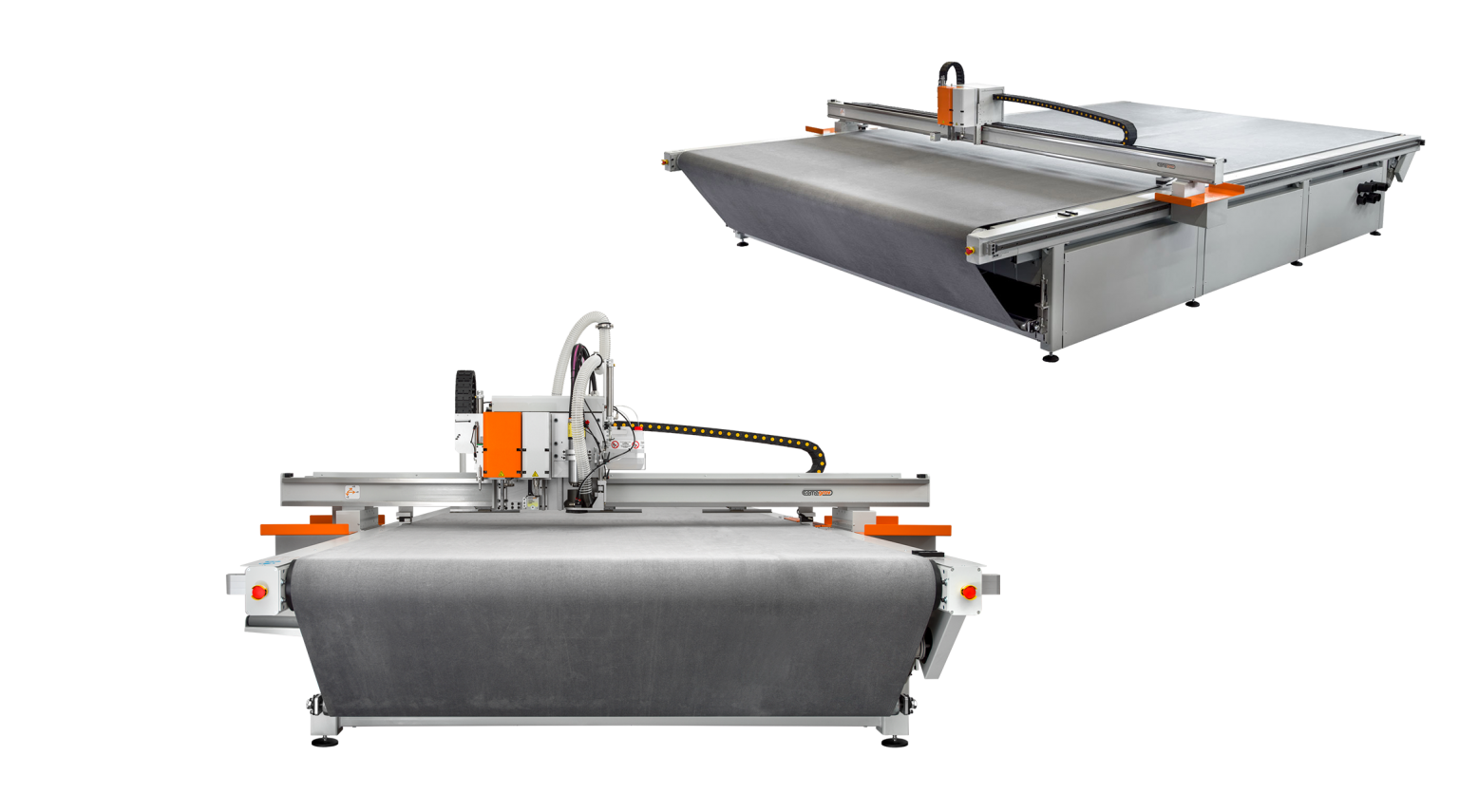 Flatbed cutting tables, multifunctional machines COMAGRAV CNC machines